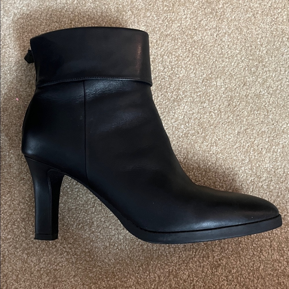 Black Aerosol booties. Worn twice.